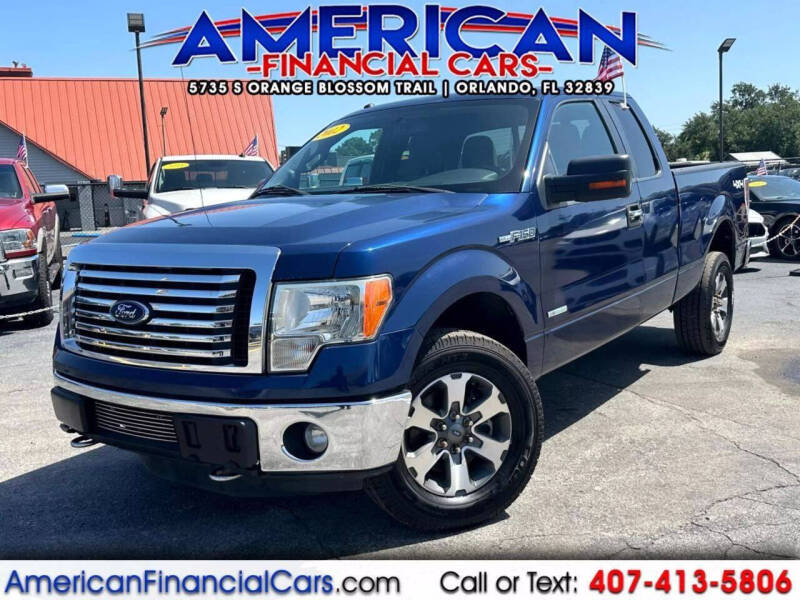 2012 Ford F-150 for sale at American Financial Cars in Orlando FL