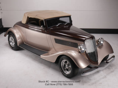 1934 Ford Cabriolet  for sale at Sierra Classics & Imports in Reno NV