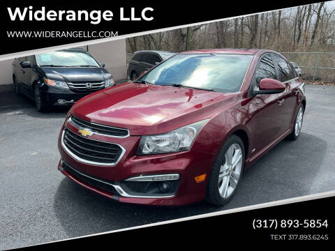 2015 Chevrolet Cruze for sale at Widerange LLC in Greenwood IN