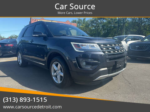 2017 Ford Explorer for sale at Car Source in Detroit MI