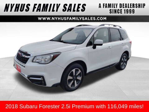 2018 Subaru Forester for sale at Nyhus Family Sales in Perham MN