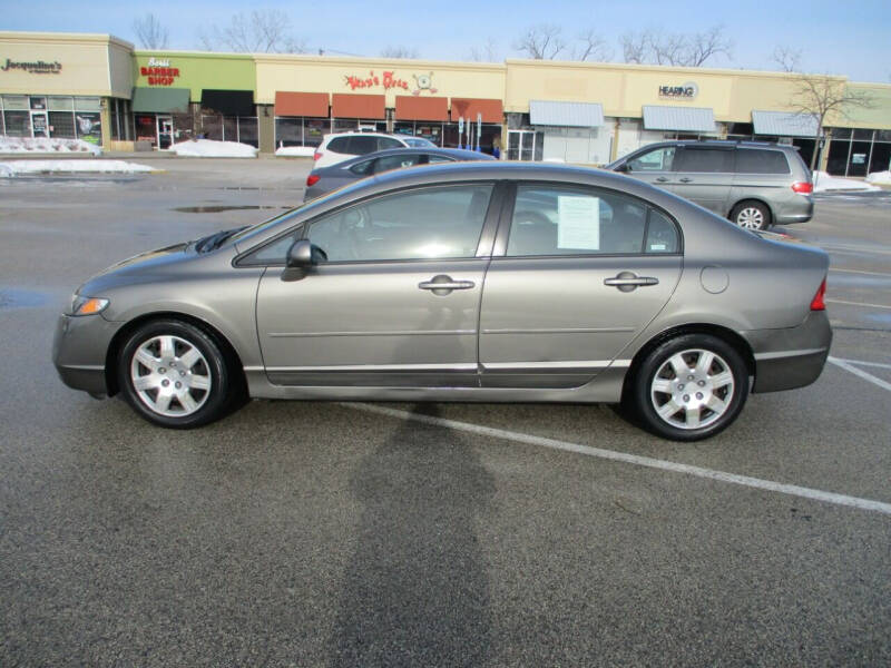 2008 Honda Civic for sale at Highland Park Auto Clinic and Sales in Highland Park IL