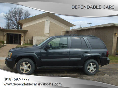 2005 Chevrolet TrailBlazer for sale at DEPENDABLE CARS in Mannford OK