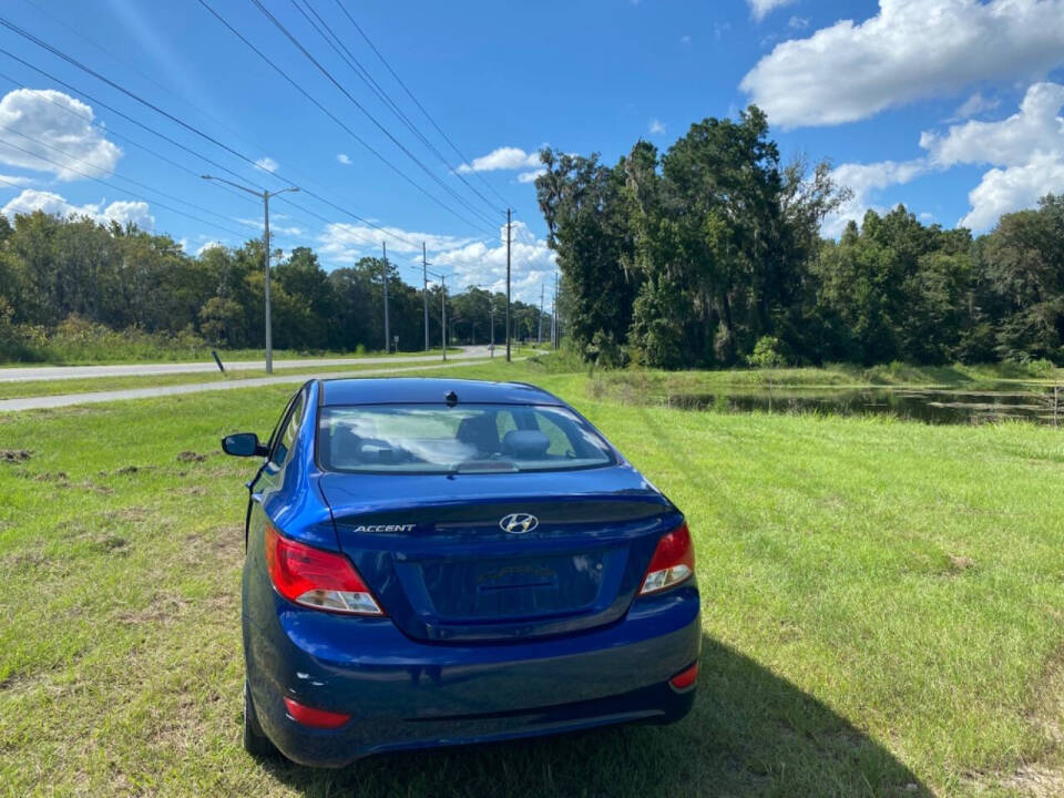 2016 Hyundai ACCENT for sale at AUTO NATION WAY LLC in Gainesville, FL