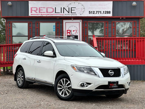 2013 Nissan Pathfinder for sale at REDLINE AUTO SALES LLC in Cedar Creek TX