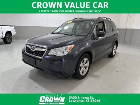 2015 Subaru Forester for sale at Crown Automotive of Lawrence Kansas in Lawrence KS