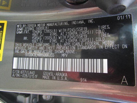 2011 Toyota Highlander Limited