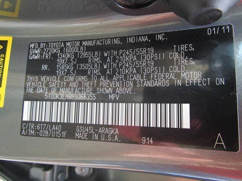 2011 Toyota Highlander Limited