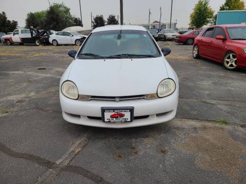 2000 Dodge Neon for sale at HUM MOTORS in Caldwell ID
