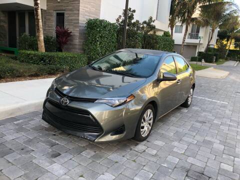 2017 Toyota Corolla for sale at CARSTRADA in Hollywood FL
