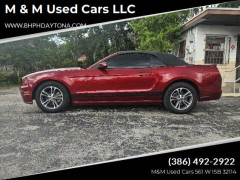 2014 Ford Mustang for sale at M & M Used Cars LLC in Daytona Beach FL
