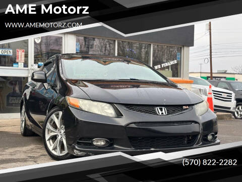 2012 Honda Civic for sale at AME Motorz in Wilkes Barre PA