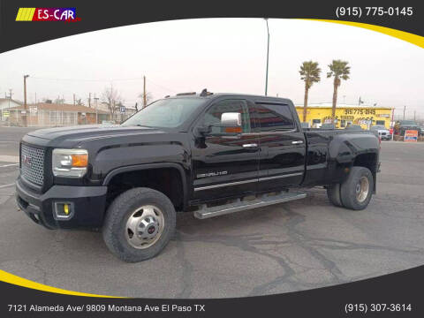 2015 GMC Sierra 3500HD for sale at Escar Auto in El Paso TX