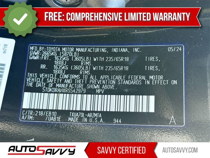 2024 Toyota Highlander XLE