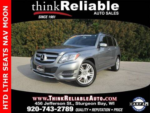 2015 Mercedes-Benz GLK for sale at RELIABLE AUTOMOBILE SALES, INC in Sturgeon Bay WI