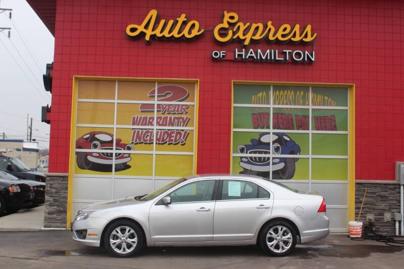 2012 Ford Fusion for sale at AUTO EXPRESS OF HAMILTON LLC in Hamilton OH