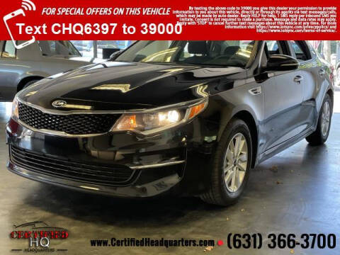 2017 Kia Optima for sale at CERTIFIED HEADQUARTERS in Saint James NY