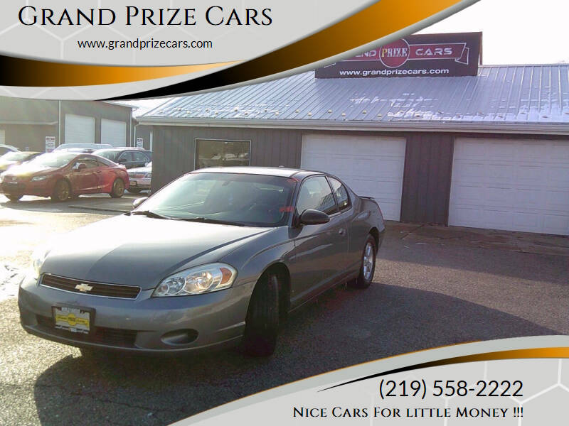 2006 Chevrolet Monte Carlo for sale at Grand Prize Cars in Cedar Lake IN