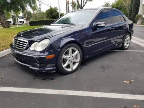 2007 Mercedes-Benz C-Class for sale at Obsidian Motors And Repair in Whittier CA