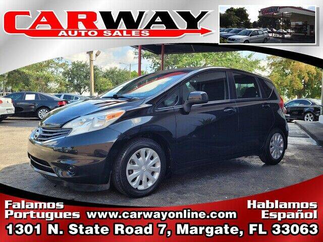 2014 Nissan Versa Note for sale at CARWAY Auto Sales in Margate FL