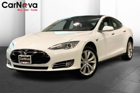 2015 Tesla Model S for sale at CarNova - Shelby Township in Shelby Township MI