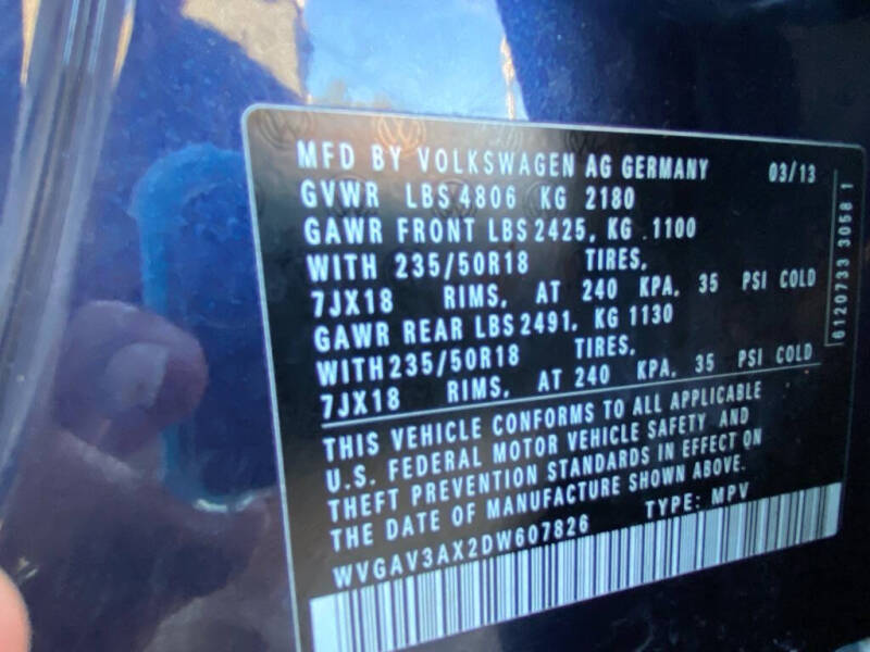 2013 Volkswagen Tiguan