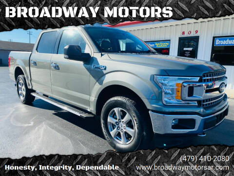 2020 Ford F-150 for sale at BROADWAY MOTORS in Van Buren AR