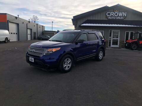 2013 Ford Explorer for sale at Crown Motor Inc in Grand Forks ND