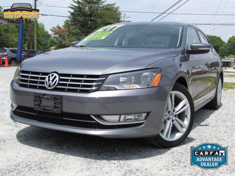 2014 Volkswagen Passat for sale at High-Thom Motors in Thomasville NC