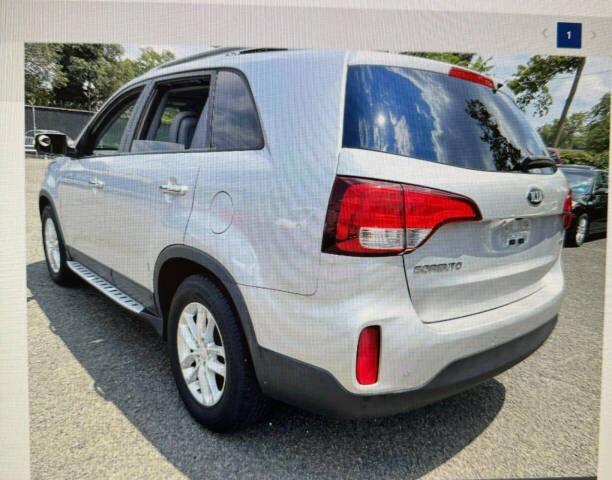 Used 2014 Kia Sorento LX with VIN 5XYKT3A69EG497233 for sale in Plainfield, NJ