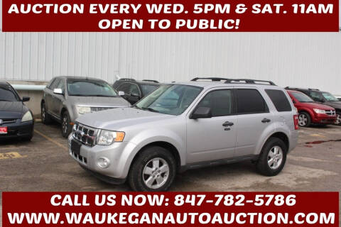 2009 Ford Escape for sale at Waukegan Auto Auction in Waukegan IL