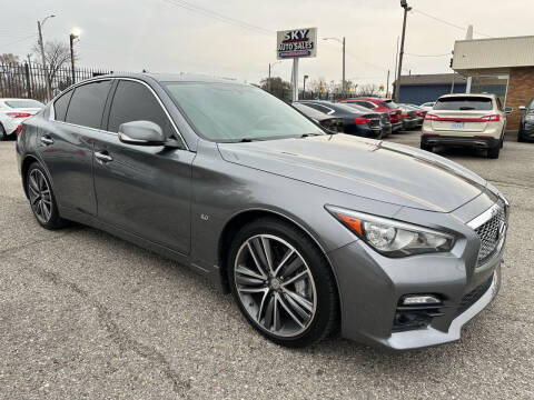 2016 Infiniti Q50 for sale at SKY AUTO SALES in Detroit MI