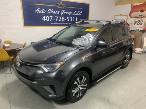 2016 Toyota RAV4 for sale at Auto Chars Group LLC in Orlando FL