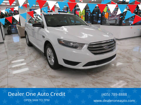 2015 Ford Taurus for sale at Dealer One Auto Credit in Oklahoma City OK