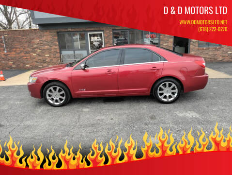 2008 Lincoln MKZ for sale at D & D Motors Ltd in Belleville IL