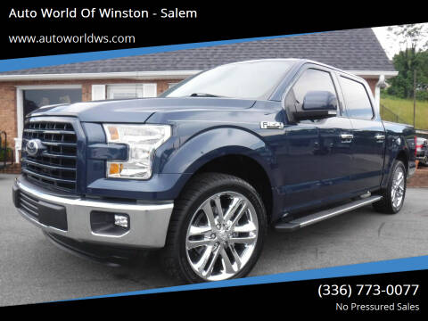 2016 Ford F-150 for sale at Auto World Of Winston - Salem in Winston Salem NC