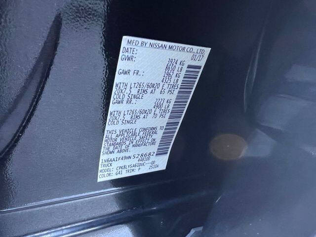 2017 Nissan Titan XD Platinum Reserve