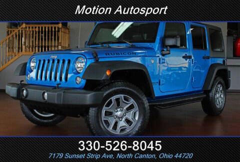 2016 Jeep Wrangler Unlimited for sale at Motion Auto Sport in North Canton OH