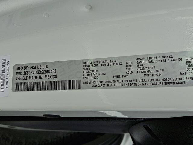 2025 RAM ProMaster
