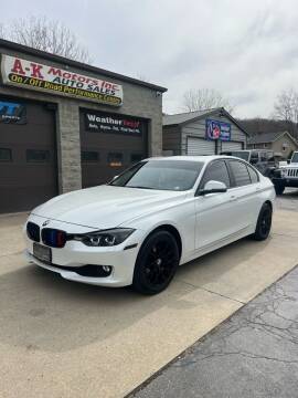 2015 BMW 3 Series for sale at A - K Motors Inc. in Vandergrift PA