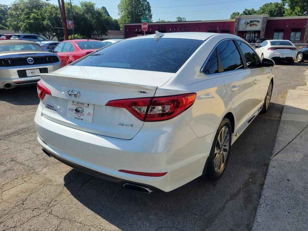 2016 Hyundai SONATA for sale at DAGO'S AUTO SALES LLC in Dalton, GA