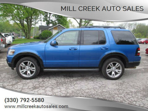 2010 Ford Explorer for sale at Mill Creek Auto Sales in Youngstown OH