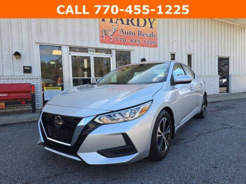 2021 Nissan Sentra for sale at Hardy Auto Resales in Dallas GA