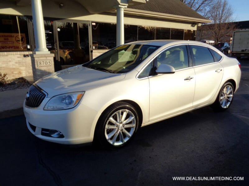2014 Buick Verano for sale at DEALS UNLIMITED INC in Portage MI