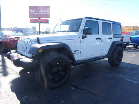 2016 Jeep Wrangler Unlimited for sale at BILL'S AUTO SALES in Manitowoc WI