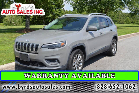 2019 Jeep Cherokee for sale at Byrds Auto Sales in Marion NC