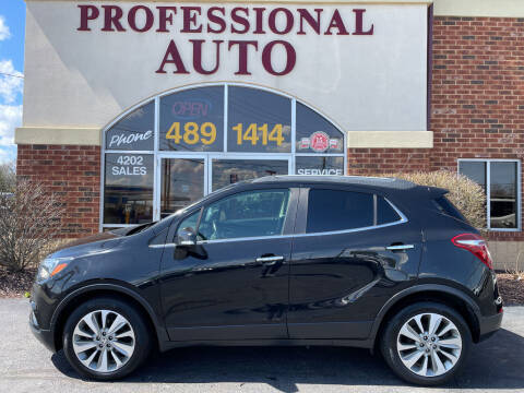2017 Buick Encore for sale at Professional Auto Sales & Service in Fort Wayne IN