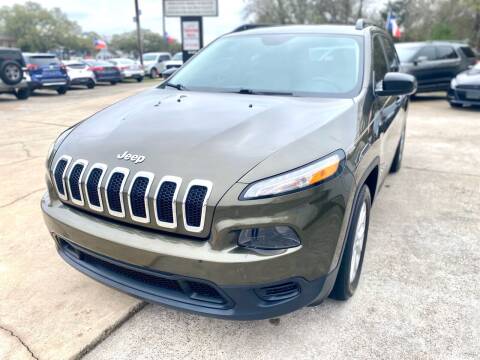 2015 Jeep Cherokee for sale at Testarossa Motors in League City TX