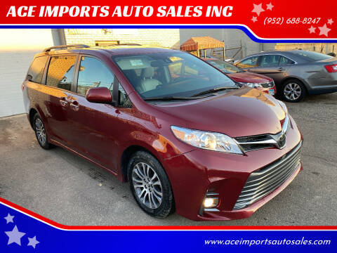 2019 Toyota Sienna for sale at ACE IMPORTS AUTO SALES INC in Hopkins MN
