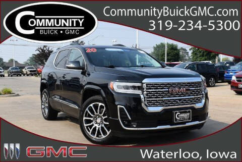2020 GMC Acadia for sale at Community Buick GMC in Waterloo IA
